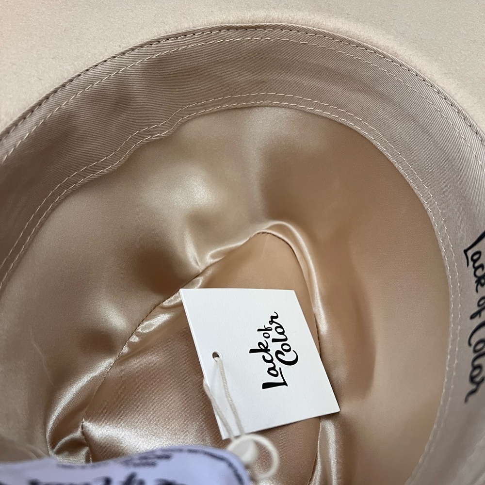 Lack of Color Cream Hat - Picture 5 of 5